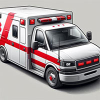 Reliable and well-equipped ambulance for emergency medical services
